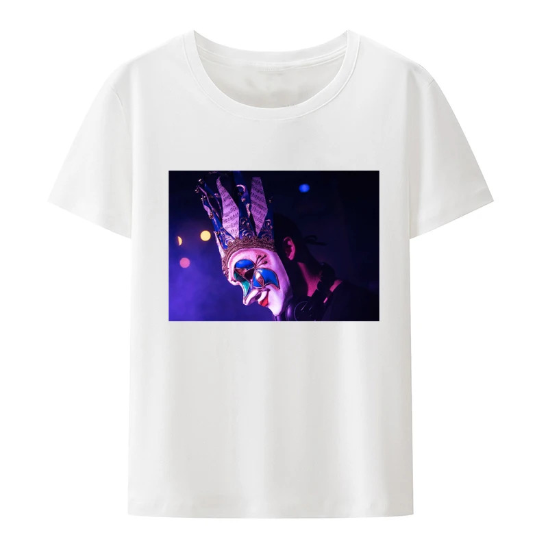 DJ Boris Brejcha T-shirt minimal techno music Unisex men cartoon unisex camisetas T-shirts humor comfortable o-neck short-Sleev. 
