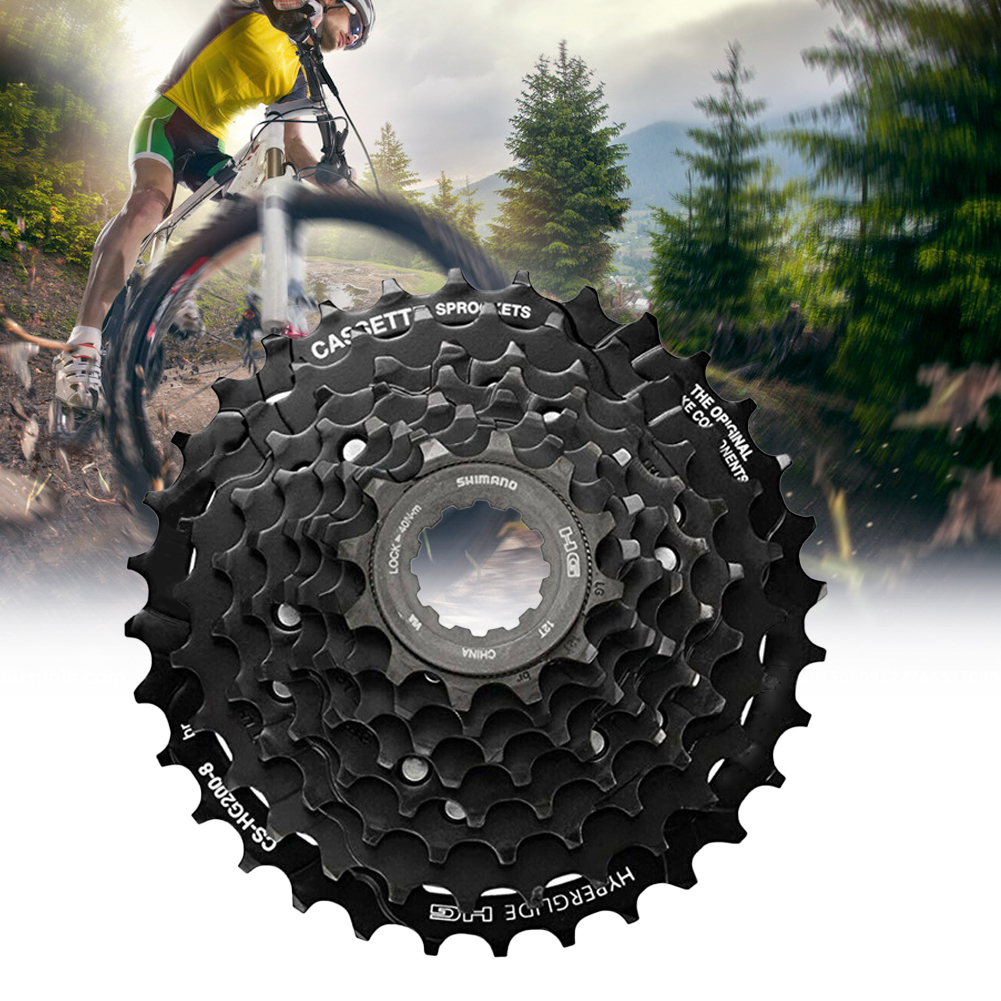 Bicycle Cassette Freewheel ATA Shimano CS-HG41-8 Durable 8 speed cassette  Made in Japan bicycle Accessories. 