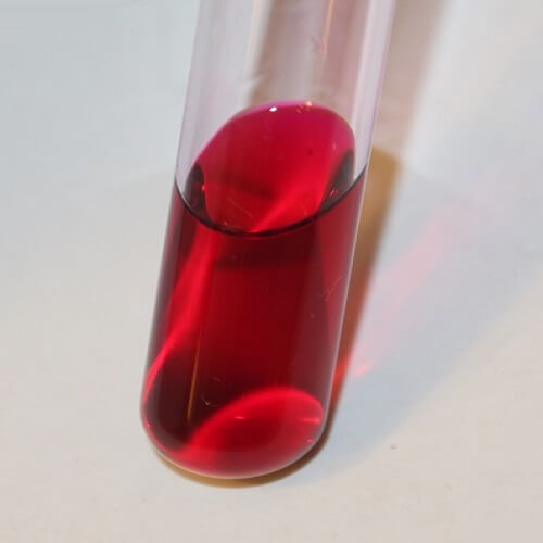 Safranin Color 100 ml for Biology Laboratory. 