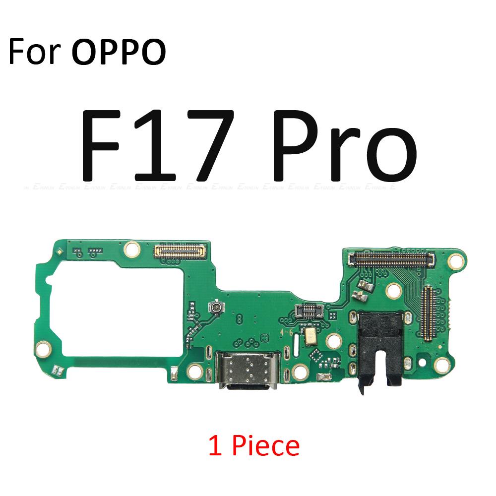 For OPPO F19 F17 F15 F11 F9 F7 F5 Youth F3 F1 F1s Pro Plus  Charger USB Connector Dock Charging Port Jack Board Flex Cable Repair Parts. 