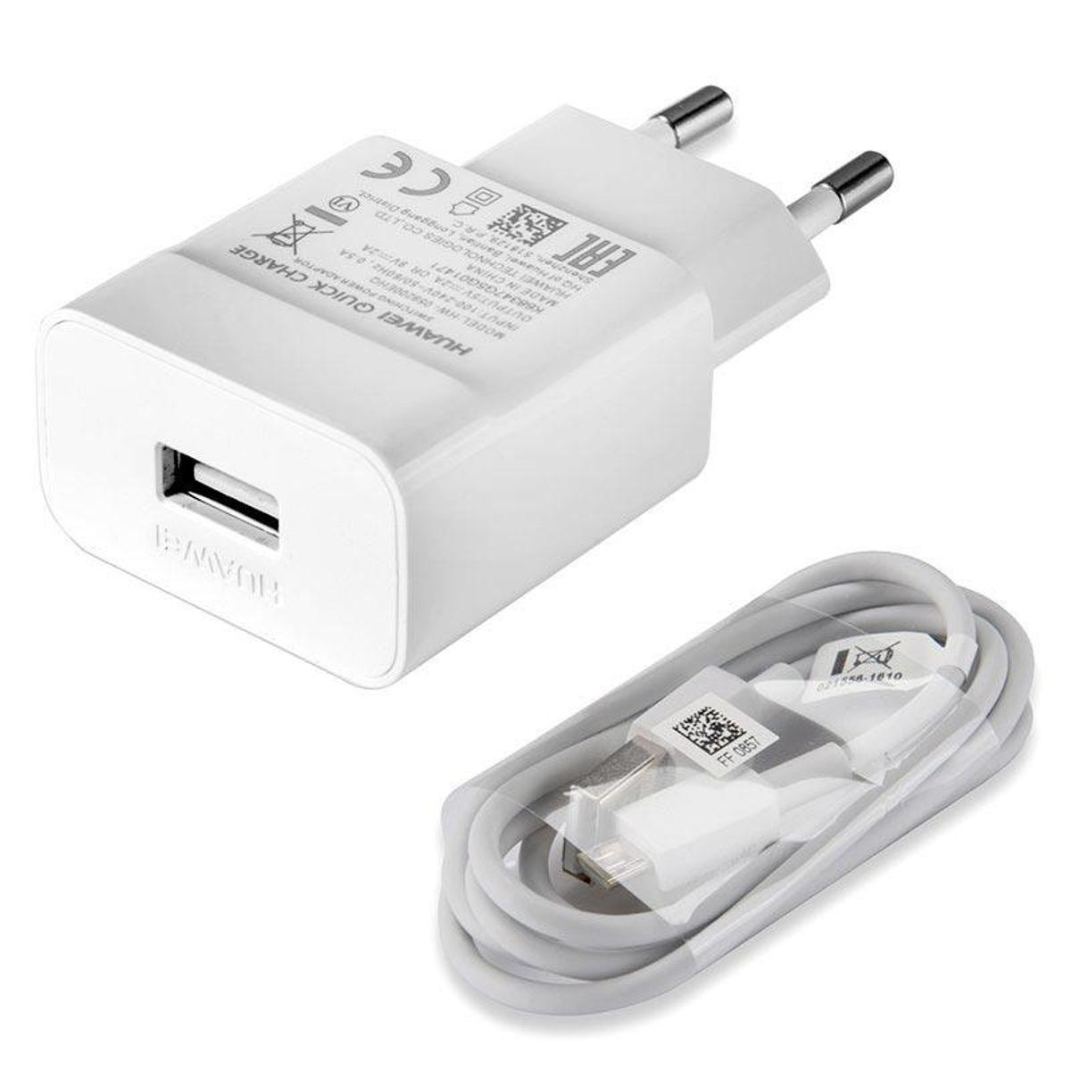 HW-059200EHQ QUICK USB CHARGER with Charging Cable for HUAWEI