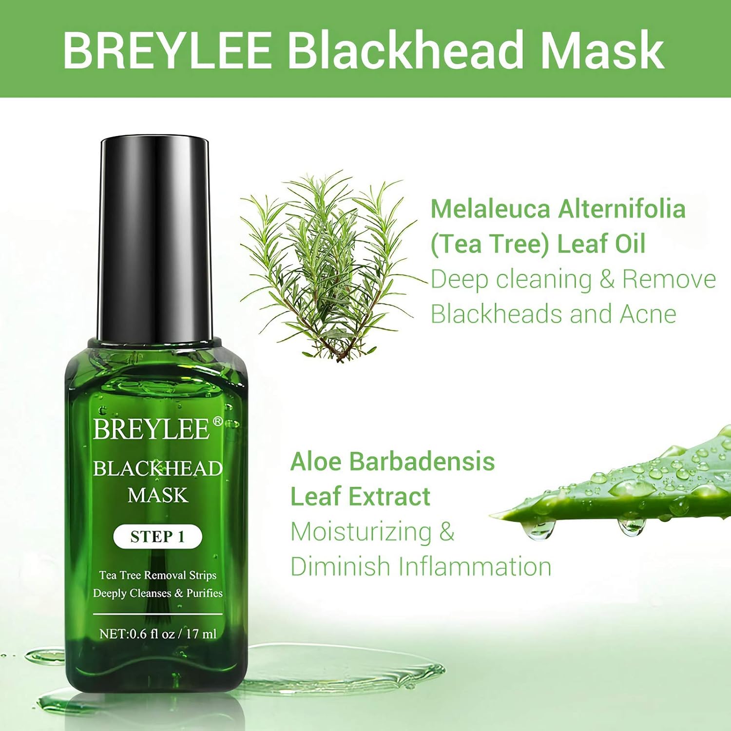 Breylee Blackhead Removing Kit [Step 1 Step 2]. 