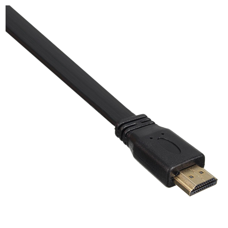 5X Short HDMI Male to Male Plug Flat Cable Cord Full HD for Audio Video HDTV TV PS3