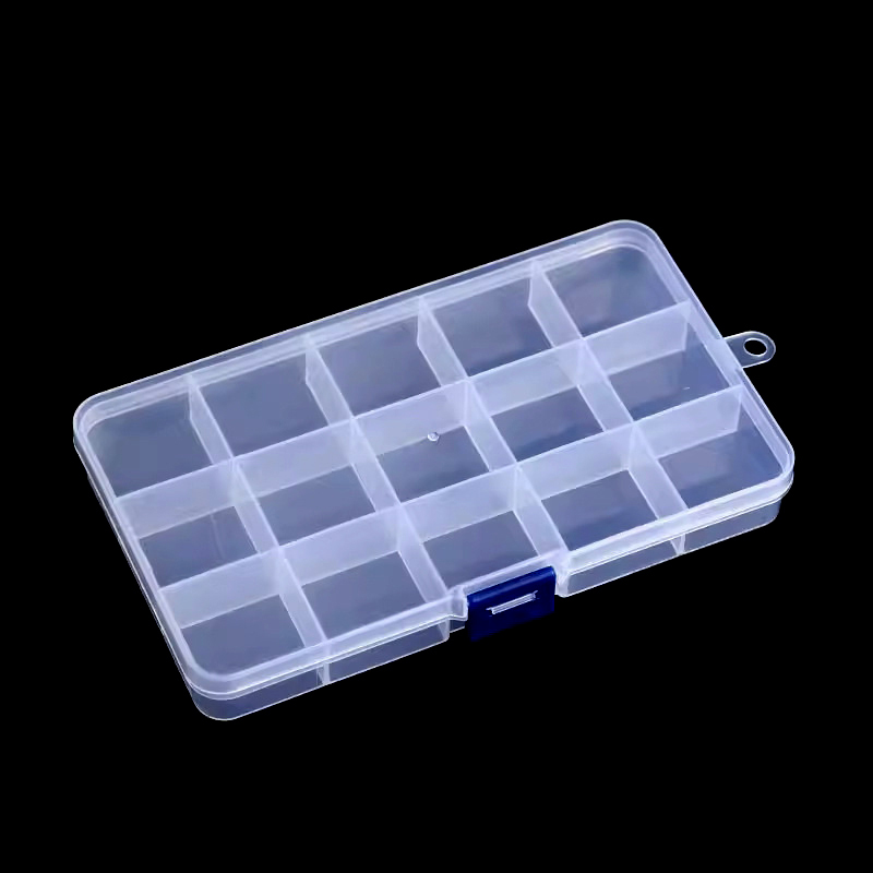 Nail Art Storage Box Different size Organizer For Nail Powder Sequins Rhinestones Charms Multi-Functions Nail Box 7 Styles. 