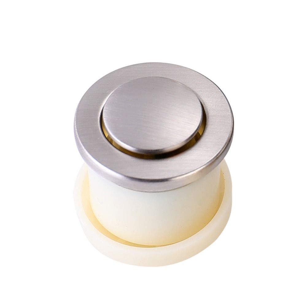Cabinet Pull Minimalist Zinc Alloy Door Handle Pop-up Invisible Wardrobe Cabinet Knobs Retractable Embedded Spring Bouncing Handle Household. 