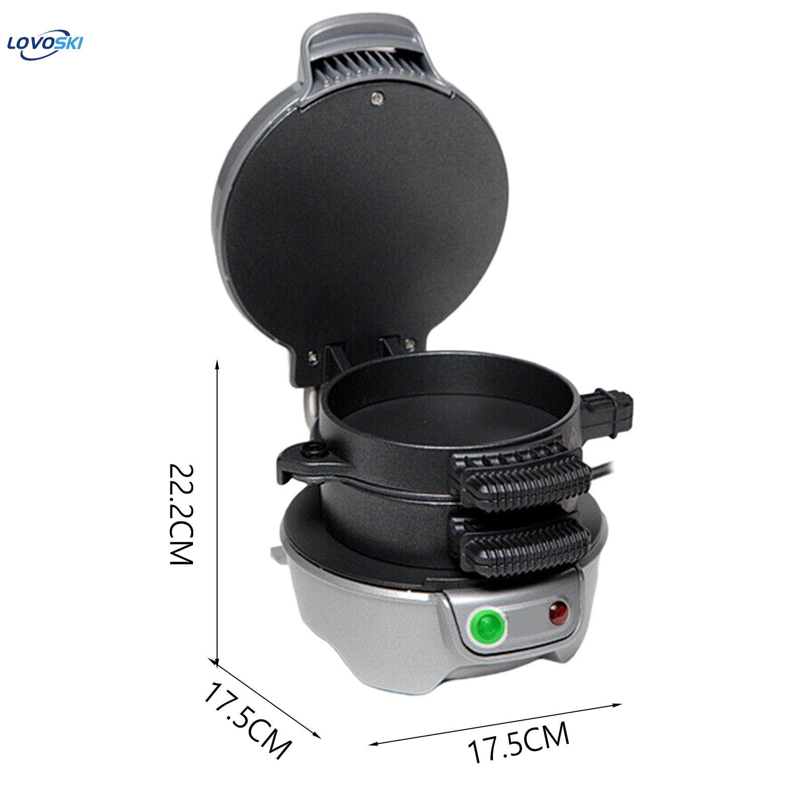 Breakfast Sandwich Maker Electric Sandwich Machine, Nonstick DIY Portable Mini Hamburger Maker for. 