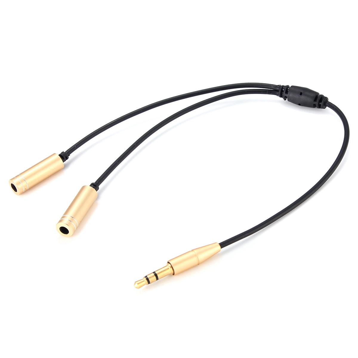 two audio sources into one headphone