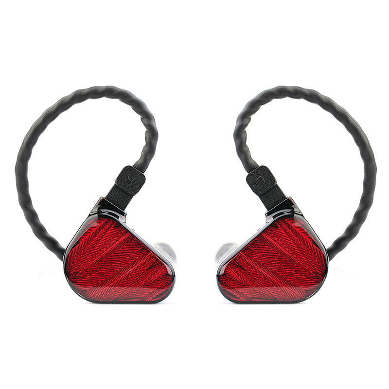TRUTHEAR x Crinacle ZERO:RED Dual Dynamic Drivers In Ear Headphone with 0.78 2Pin Cable. 