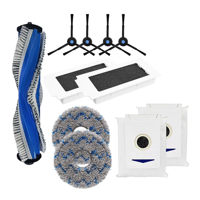 Main Side Brush Hepa Filter Mop Cloth for Debot T30 Pro Omni