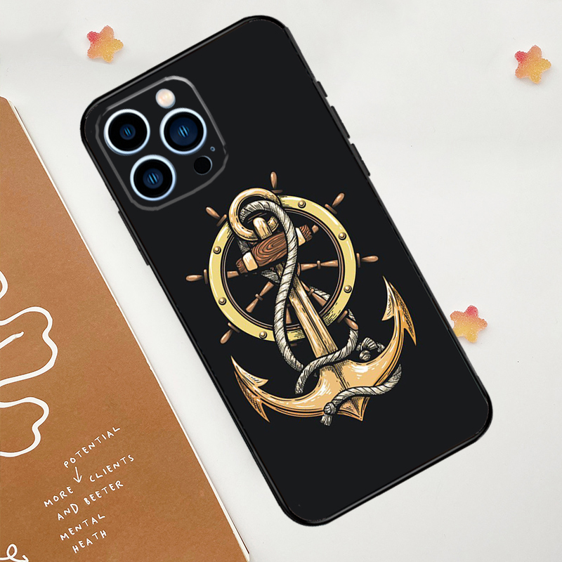 Anchor Sea Beach Phone Case For iPhone 15 14 13 12 11 Pro Max Mini 7 8 Plus XS X XR SE 2022 2020 Back Cover. 
