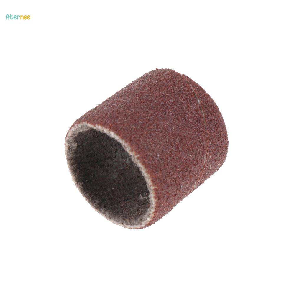 100 Pc 1/4 Inch Sanding Drums Bands Sleeves For Dremel Rotary Tool - 150 Grit