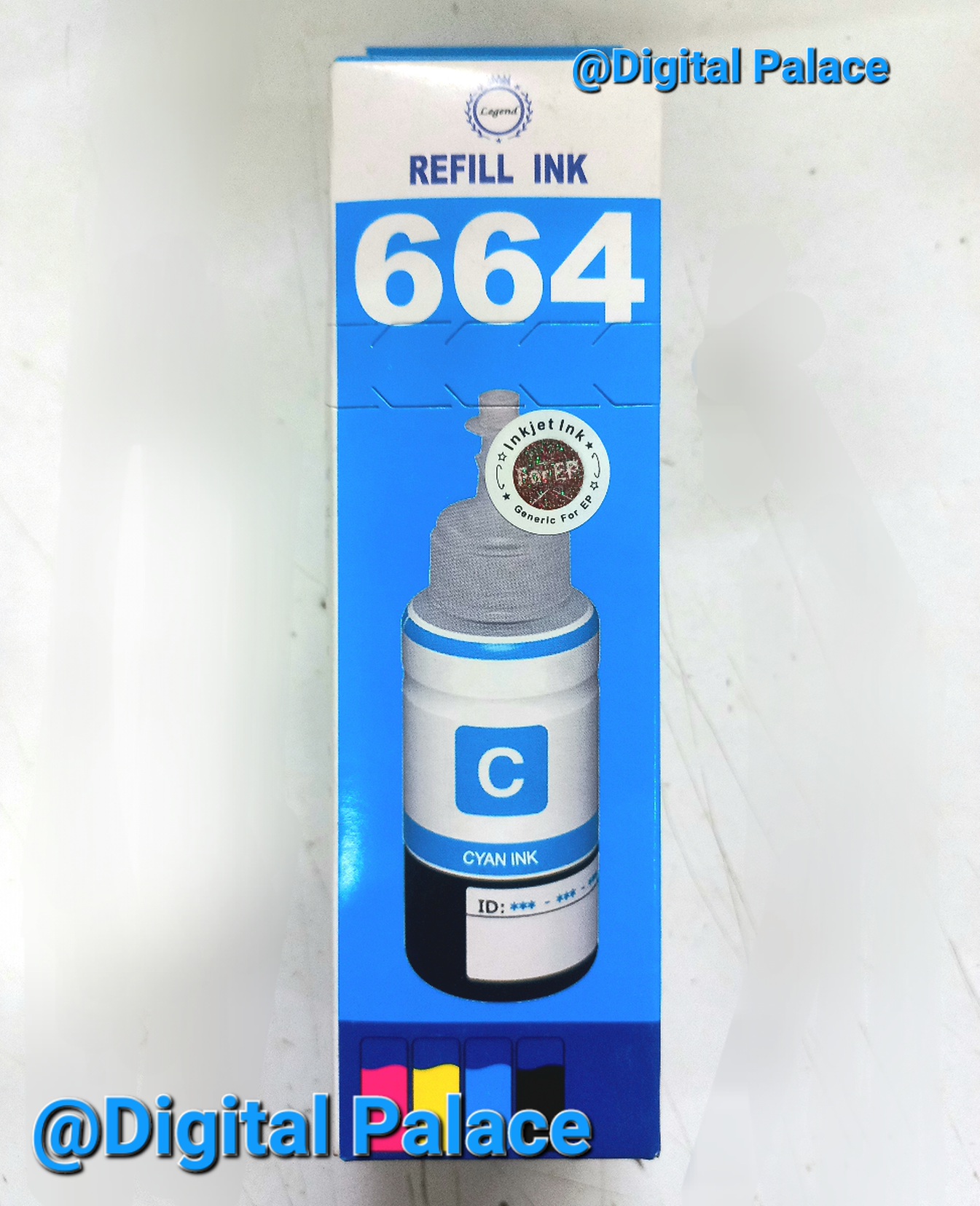 Legend Refill Ink For all Printer Cyan Color (1 pcs). 