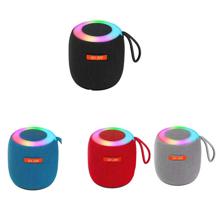 GREATNICE GTS-1468 Bluetooth, USB, TF Card & FM Radio Supported Speaker With RGB Lightning Effects. 
