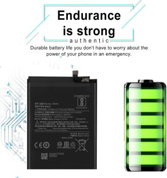 Battery BN46 compatible with Xiaomi Redmi 7, Redmi Note 8, Redmi Note 8 (2021), Redmi Note 8T, (Li-Polymer, 3.85 V, 4000 mAh, Original (PRC), M1810F6LG, M1810F6LH, M1810F6LI). 
