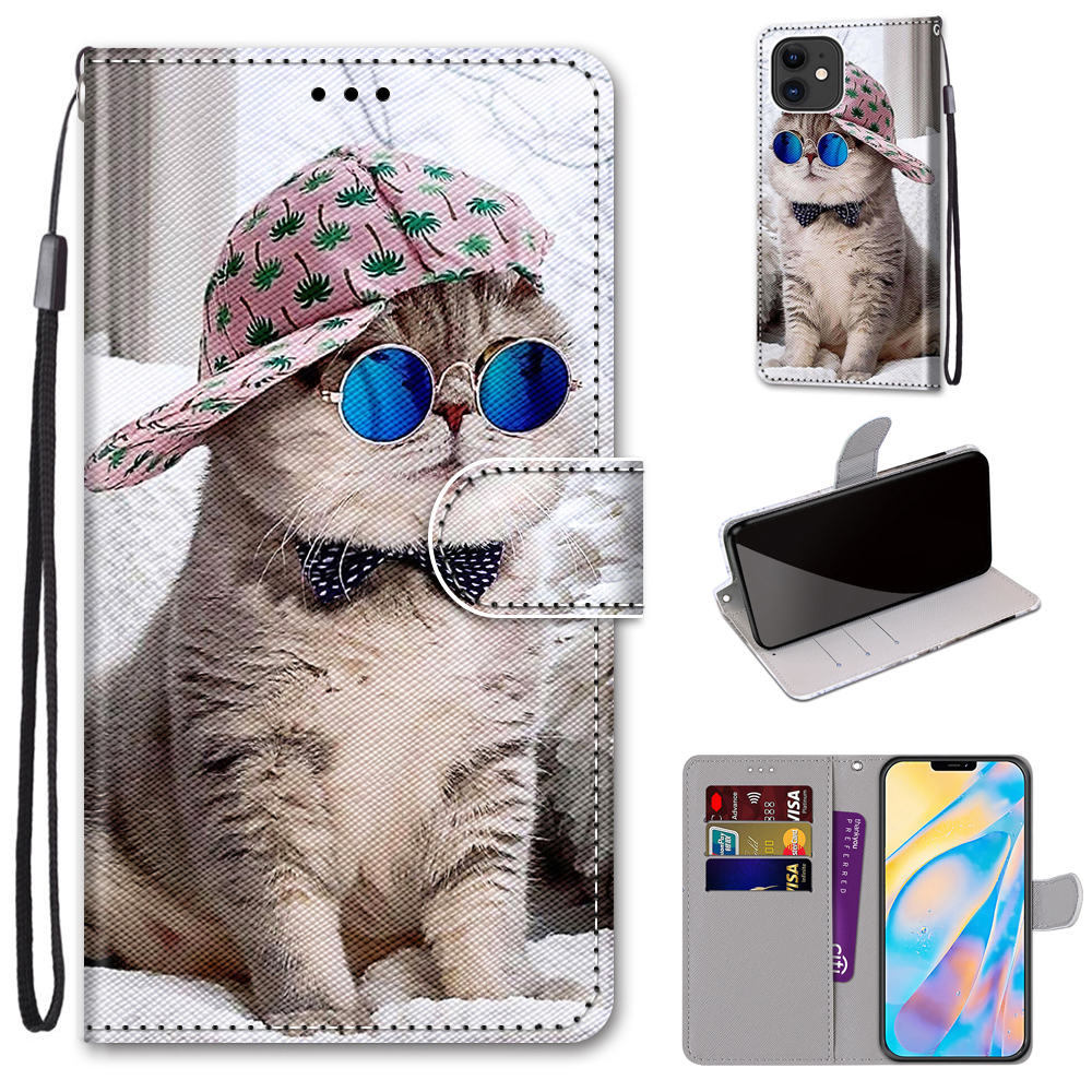Cute Cat Animal Pattern Phone Case For Samsung Galaxy J1 J3 J5 J7 A3 A5 2016 2017 J2 Core Prime Pro J4 J6 Plus A6 A7 A8 A9 2018. 