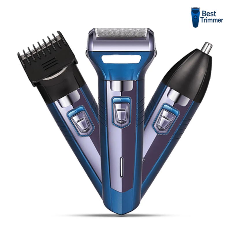 Kemei KM-6330 (3 in 1) Shaver, Hair ,Beard And Nose Trimmer