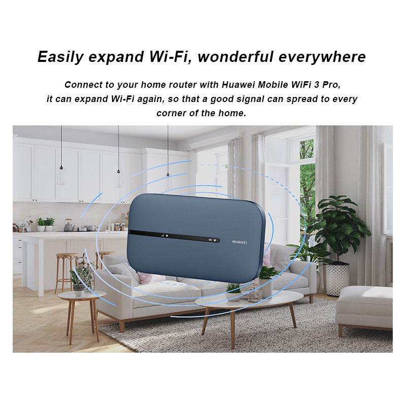 Huawei taşınabilir Wifi 3 pro E5783-836 kablosuz Hotspot Lte 4g ile Sim kart Mini 3000mAh Modem Router Wifi cep Wifi yönlendirici. 