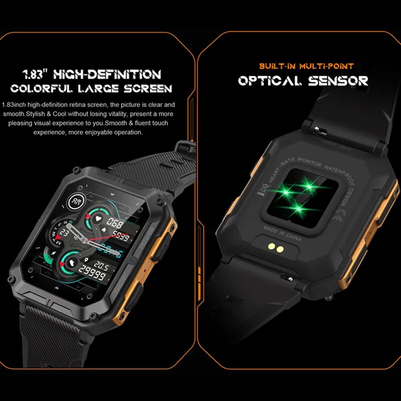 CanMixs Smart watch IP68 Waterproof Women smartwatch for men Calculator Bluetooth Call Sport watches Android iOS Fitness Tracker. 