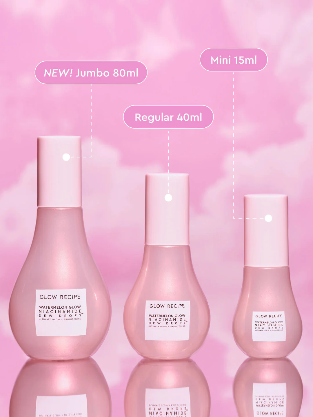Feeoi Freeio Highlighting Serum Eclat 40ml Dew Drops Niacinamide Watermelon Glow Recipe Brightening. 