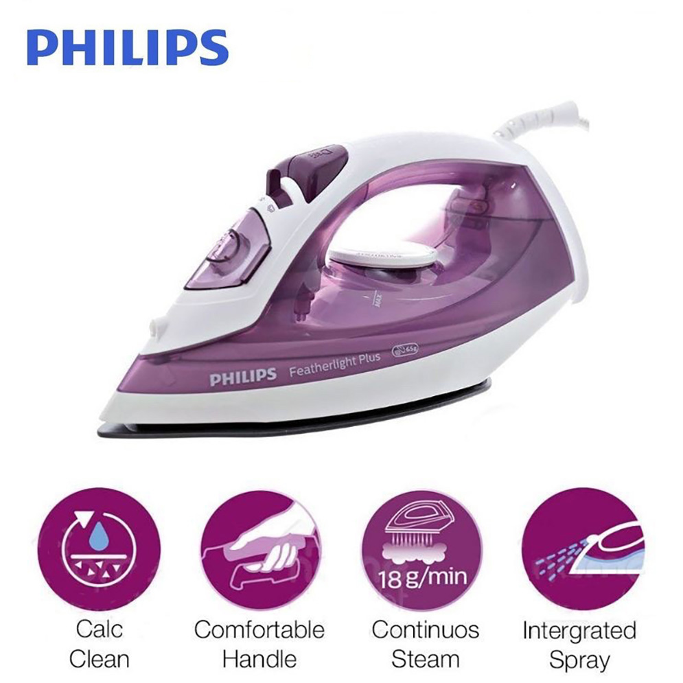 Innovative Appliance - Philips GC1426/30 Steam Iron Featherlight Plus - Must Have - Easy to Use - Effortless Usage. 