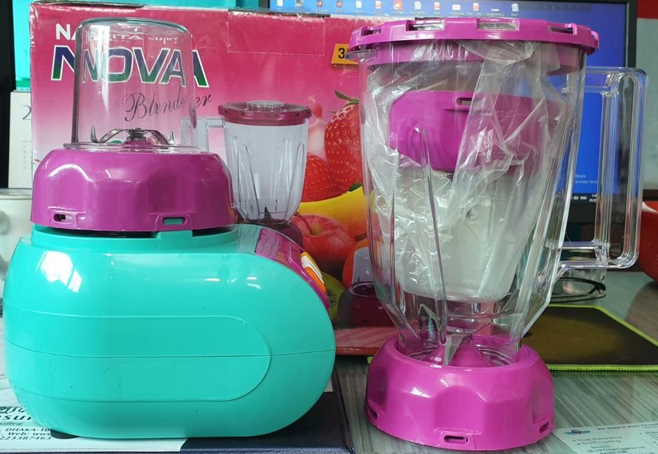 Nova | Narita | Nowake | Prestige Electric Blender And Mixer (3 In 1) - Blender Machine - Versatile 3-in-1 Kitchen Appliance. 