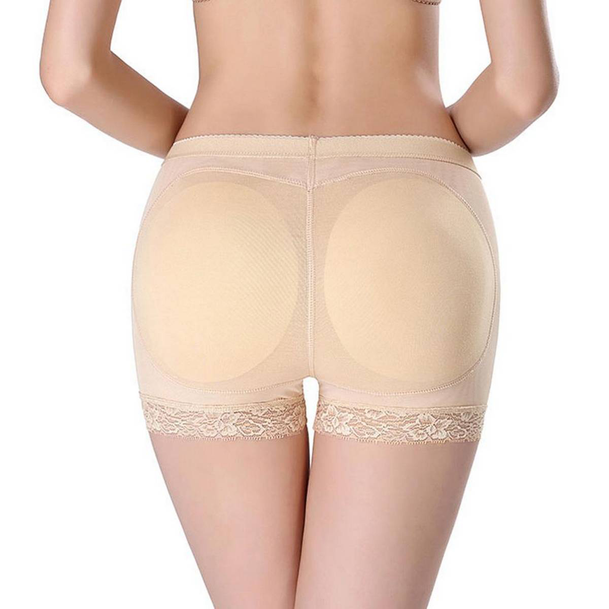 Women Seamless Butt Lifter Padded Panties Hip Enhancing Shapewear
