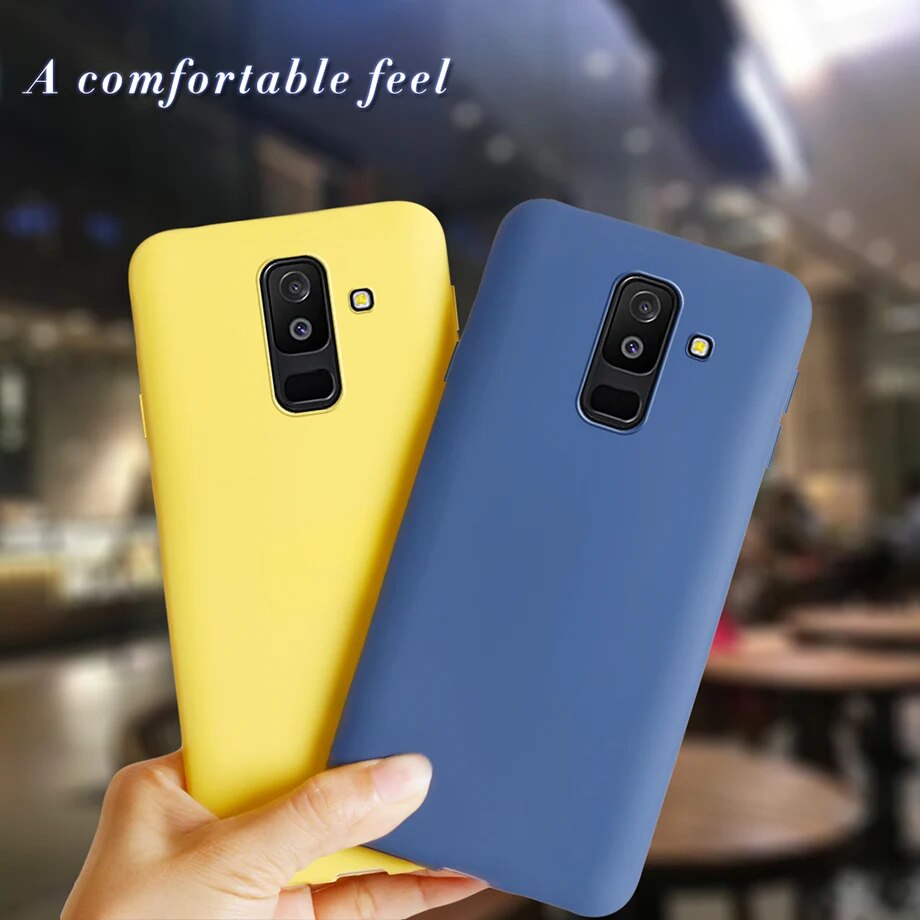 Cover Case for Coque Samsung Galaxy A6 Plus 2018 phone Case on Samsung Galaxy A6 + 2018 A6 A8 Plus J8 2018 Silicon Soft Case. 