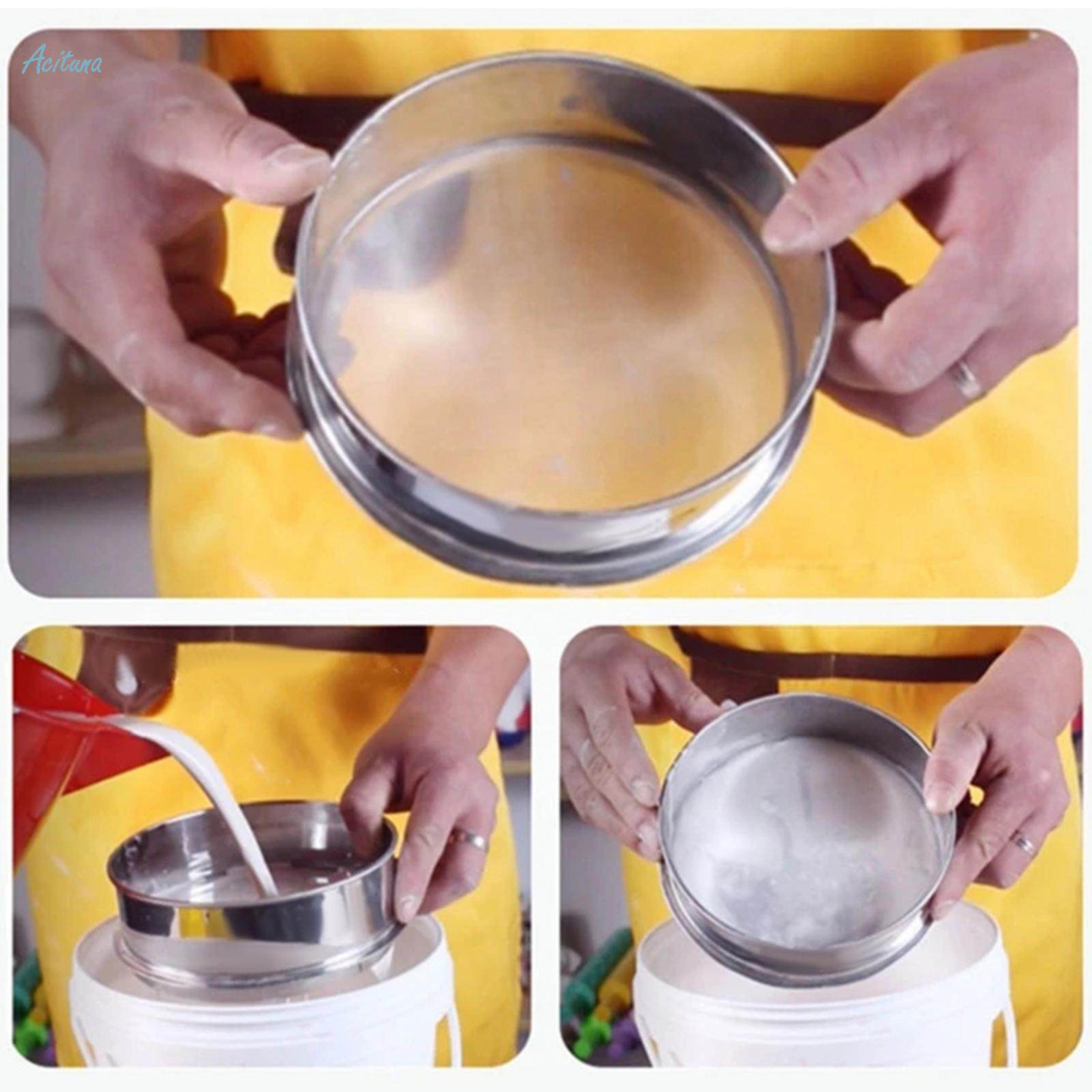 Ceramic Glaze Sieve Filter Polymer Clay Pigment Screen Glaze for Liquid. 