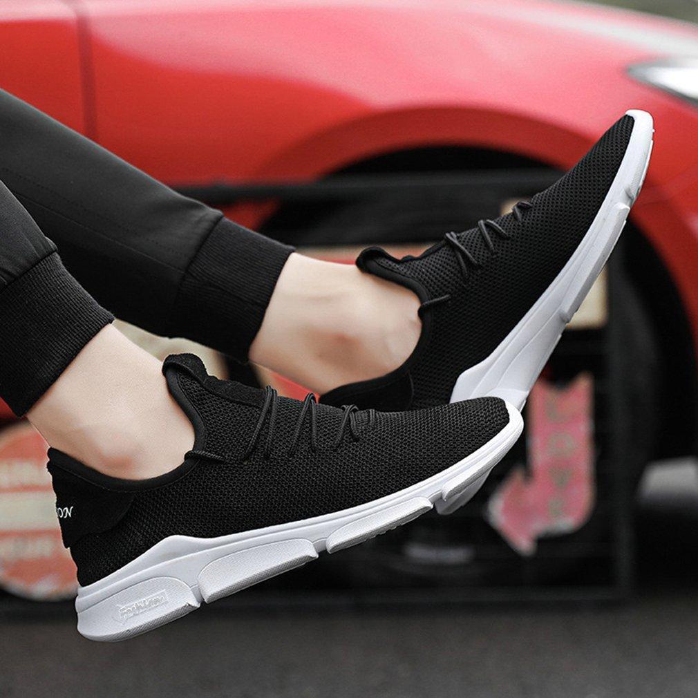 Male Breathable Sports Shoes Mesh Upper 