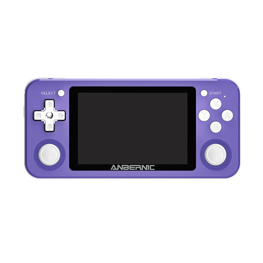 ANBERNIC RG351P 64GB 2500 Games IPS HD Handheld Game Console upport for PSP PS1 N64 GBA GBC MD NEOGEO FC Games Player 64Bit RK3326 Linux ystem OCA Full Fit creen. 