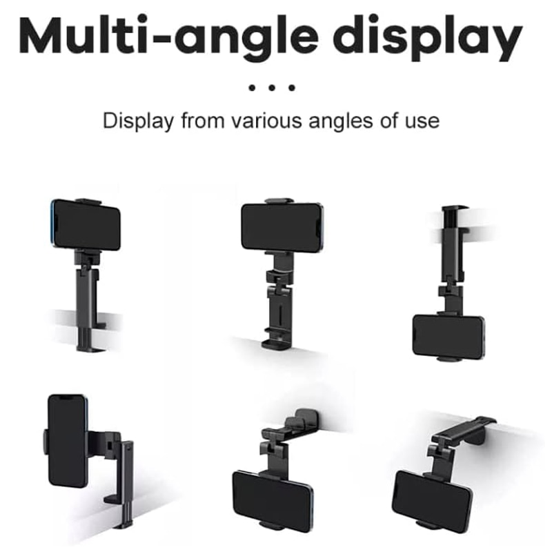 Airplane Train Seat Travel Phone Stand Multifunctional Foldable Holder Smart Mobile Support Ipad Phone Holder Portable Bracket. 
