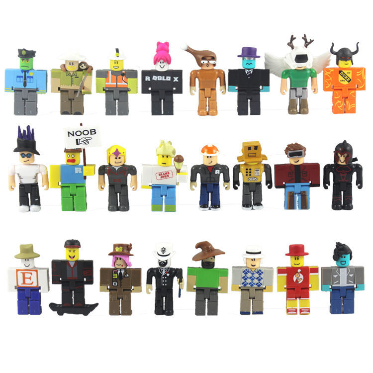 Virtual World Roblox Doll Game Peripheral Hand Model Toy Virtual World Building Blocks Doll Decoration Stuffed Animal Patung. 