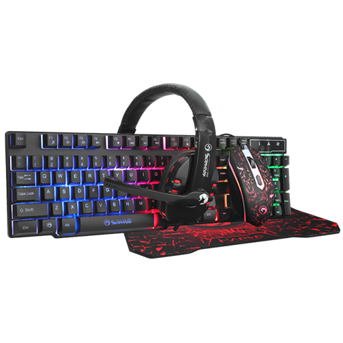 MARVO Scorpion CM370 4-In-1 Gaming Keyboard Mouse Set