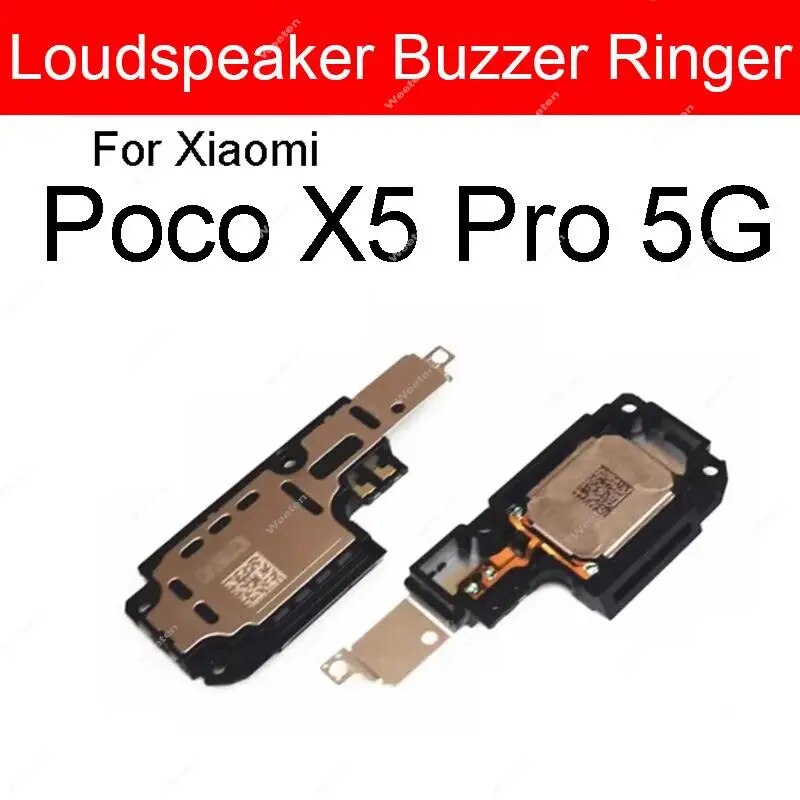 Loudspeaker Sound For Xiaomi Poco C31 C40 C50 C51 C55 X5 F5 M5 M5S M4 Pro 4G 5G Loud Speaker Buzzer Ringer Flex Repair Parts. 