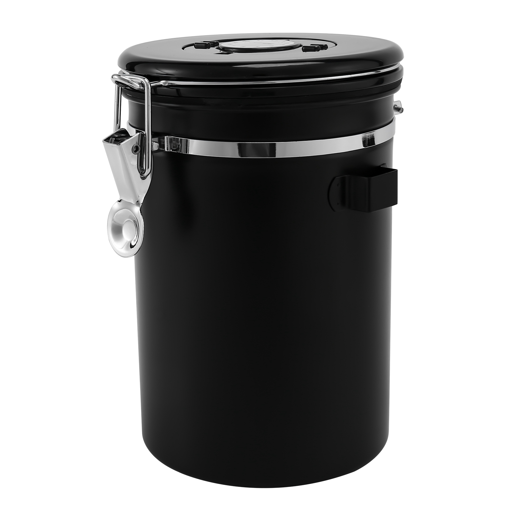 Stainless Steel Airtight Coffee Bean Storage Container with Scoop
