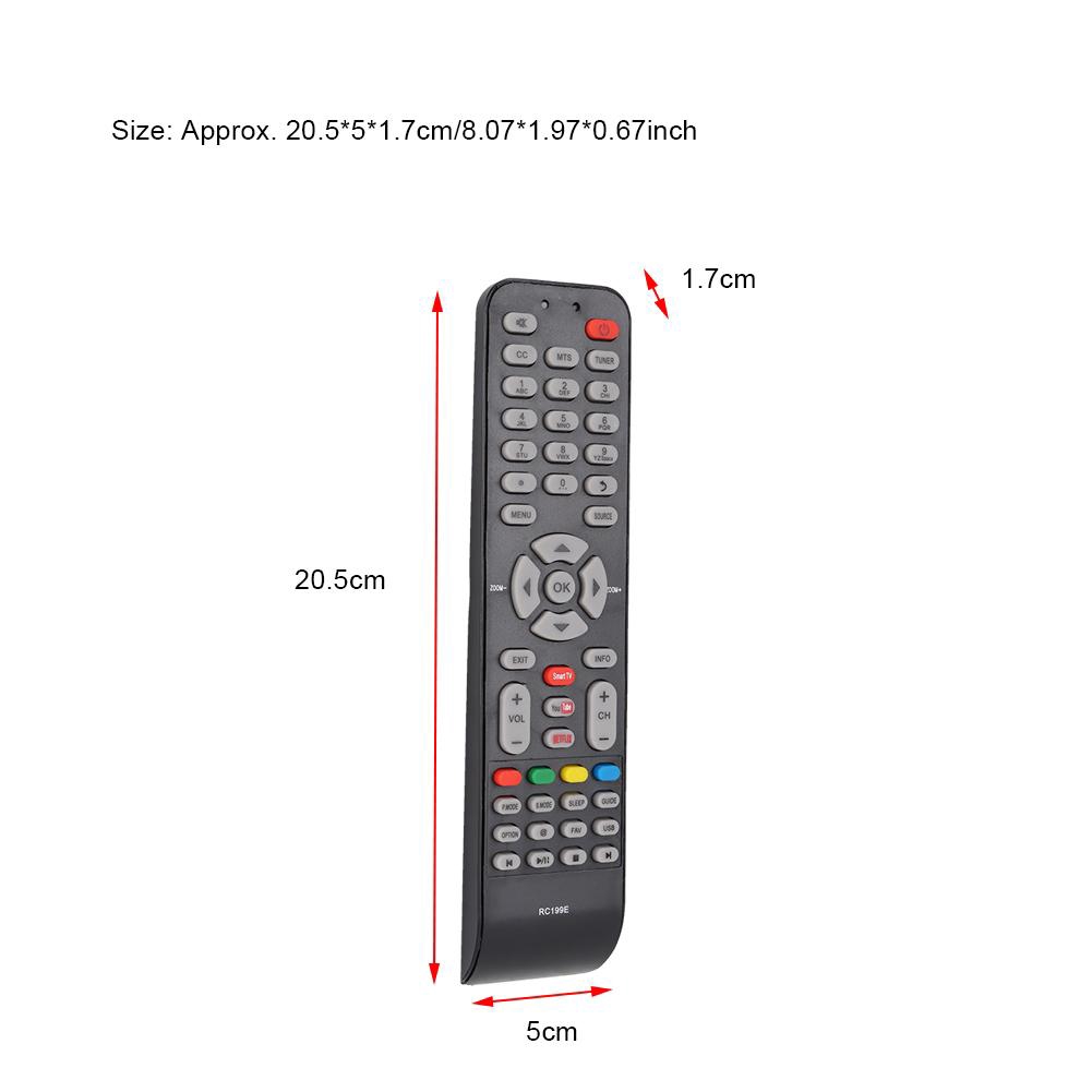 [READY STOCK] Guli Smart TV Remote Control TV Controller for TCL 06-519W49-D001X L32D2740E L32D2740EISD. 