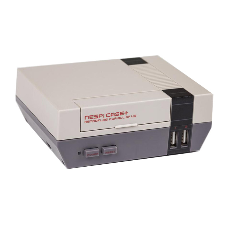 RETROFLAG NESPi Case Plus Functional Power Button with Safe Shutdown for RetroPie Raspberry Pi 3/2 Model B & Raspberry Pi 3B+(NESPI Case+). 