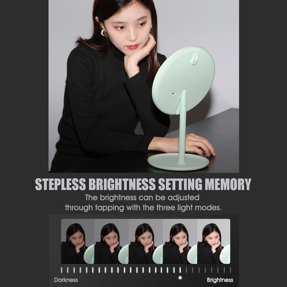 DOCO Daylight Mirror LED Makeup Mirror Light Vanity Make up Mirrors Lamp - white. 