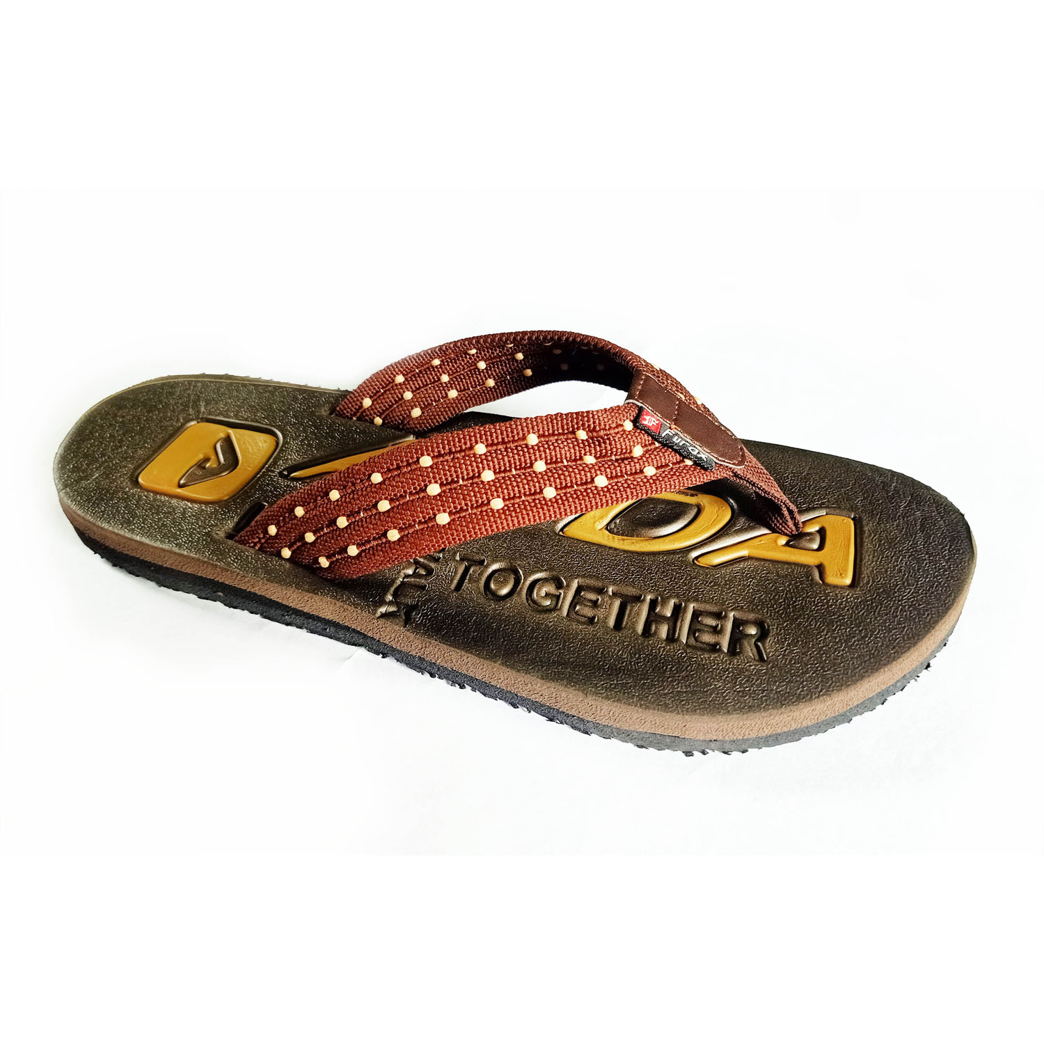 Awesome Fashionable Rubber Slipper for Men (Chocolate_Most Durable) - Sandals For Men - Sandals For Men. 