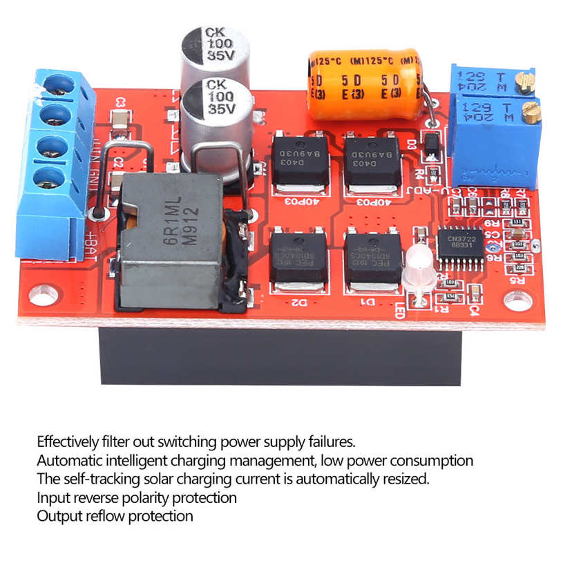 MPPT Solar Panel Regulator Charging Controller 5A. 