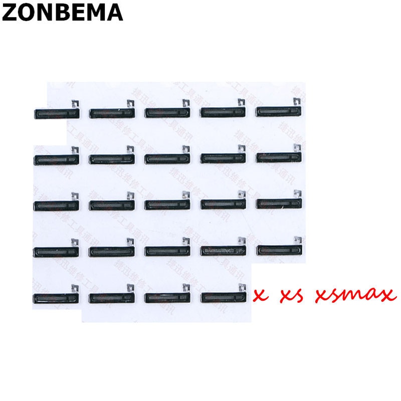10PCS Ant Mesh for iPhone 11 12 13 Pro Mini Max X XS XR 5 6 6S 7 8 Plus Inner Earpiece EarSpeaker Dust Filter Net Gasket Sticker. 