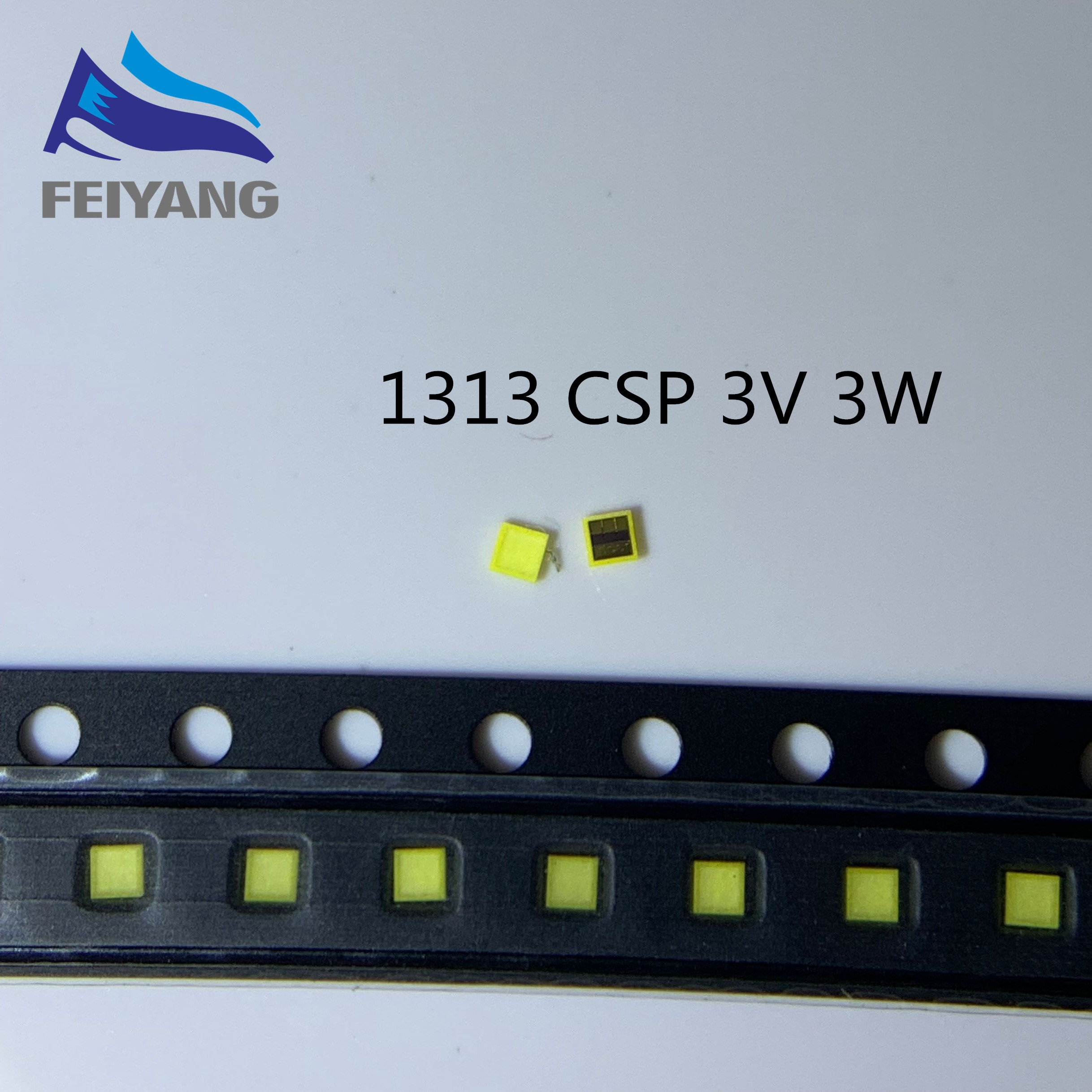 【Mary DAI Store】10PCs For LED LCD Backlight TV Application LED Backlight 3W 3V 1313 Cool white TV TV Application. 