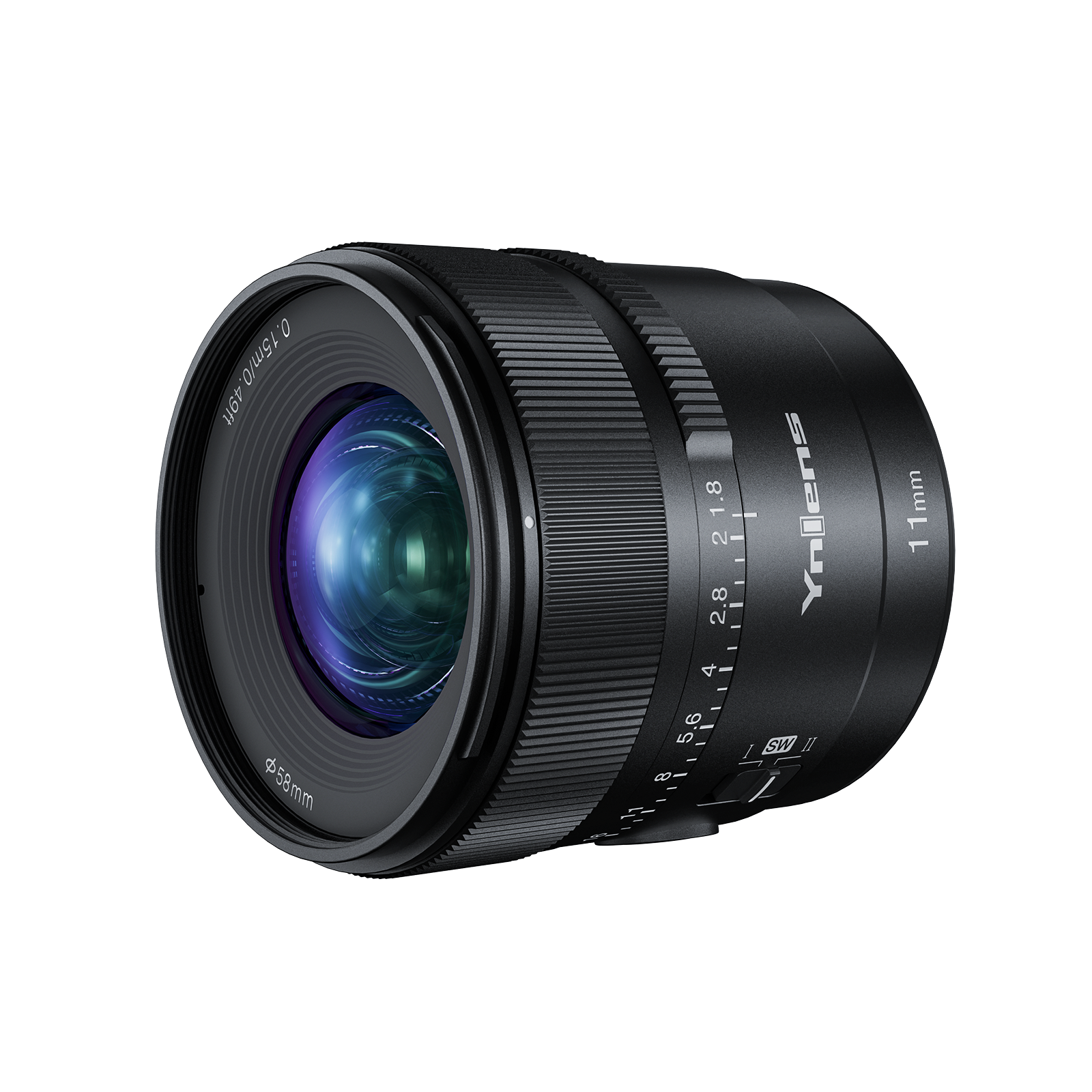 YONGNUO YN11mm F1.8S DA DSM WL AF/MF APS-C Frame Large Aperture Fixed Prime Lens for Sony E Mount Mirrorless Cameras. 