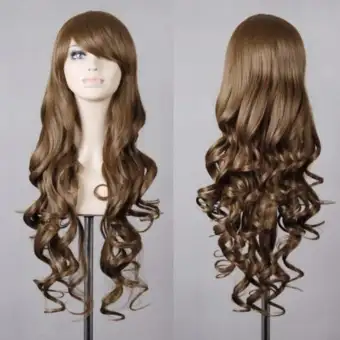Anime Girl Curly Brown Hair Brown Eyes