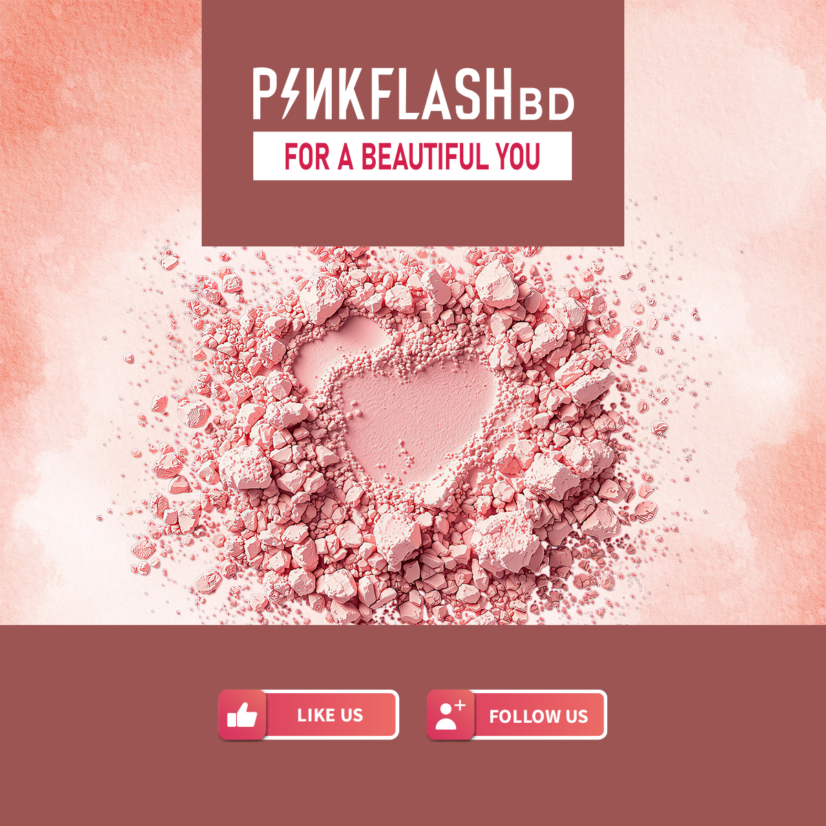PINKFLASH Chic In Cheek Blush - PF-F01#004 Cookies. 