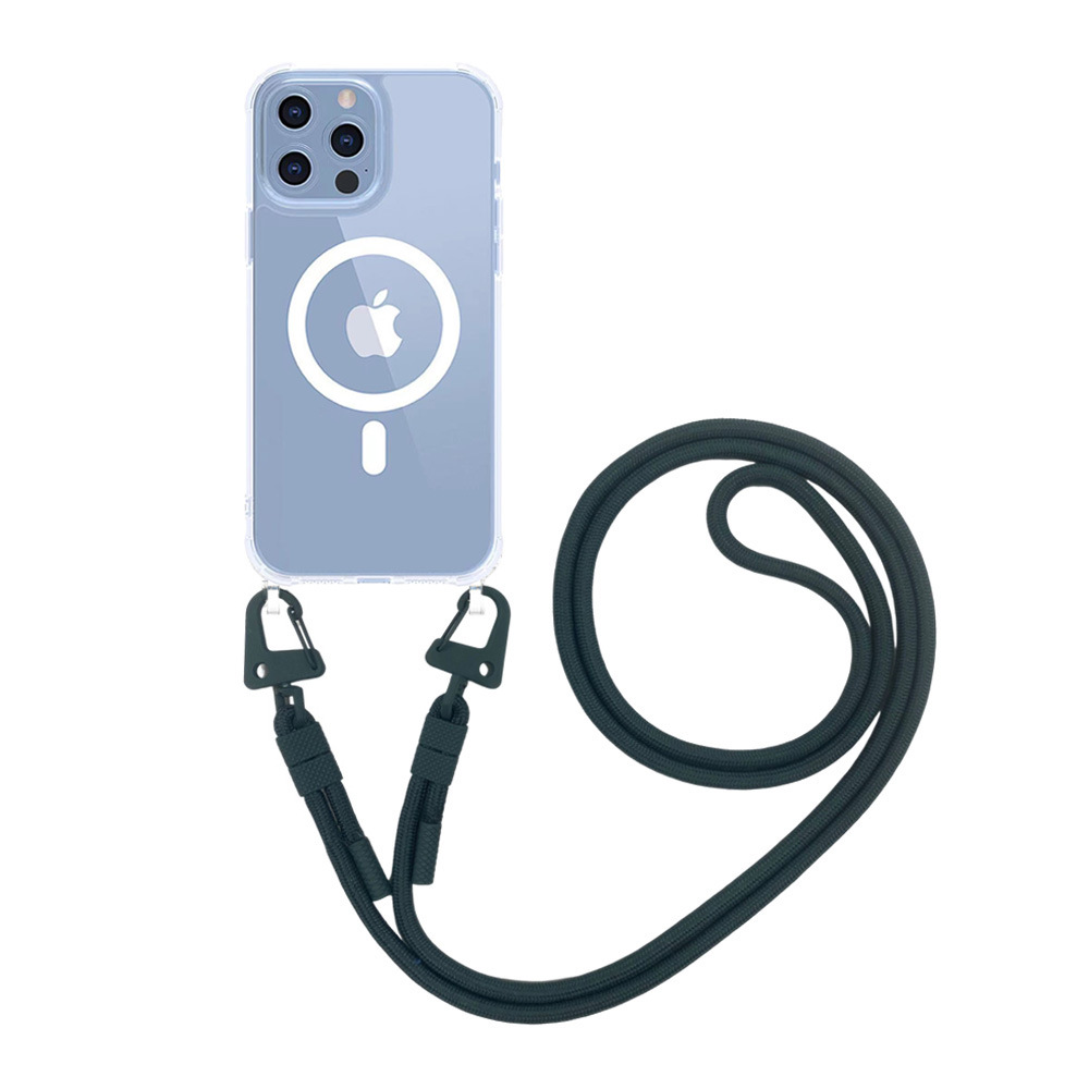 Cross Body Lanyard Applicable iPhone15Pro Phone case XOUXOU Apple 14 All-Inclusive Magnetic Case