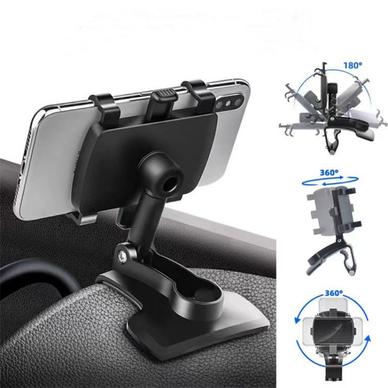 Car Mobile Phone Mount Car Multi-function Instrument Cluster Mobile Phone Holder Rearview Mirror Navigation Bracket. 