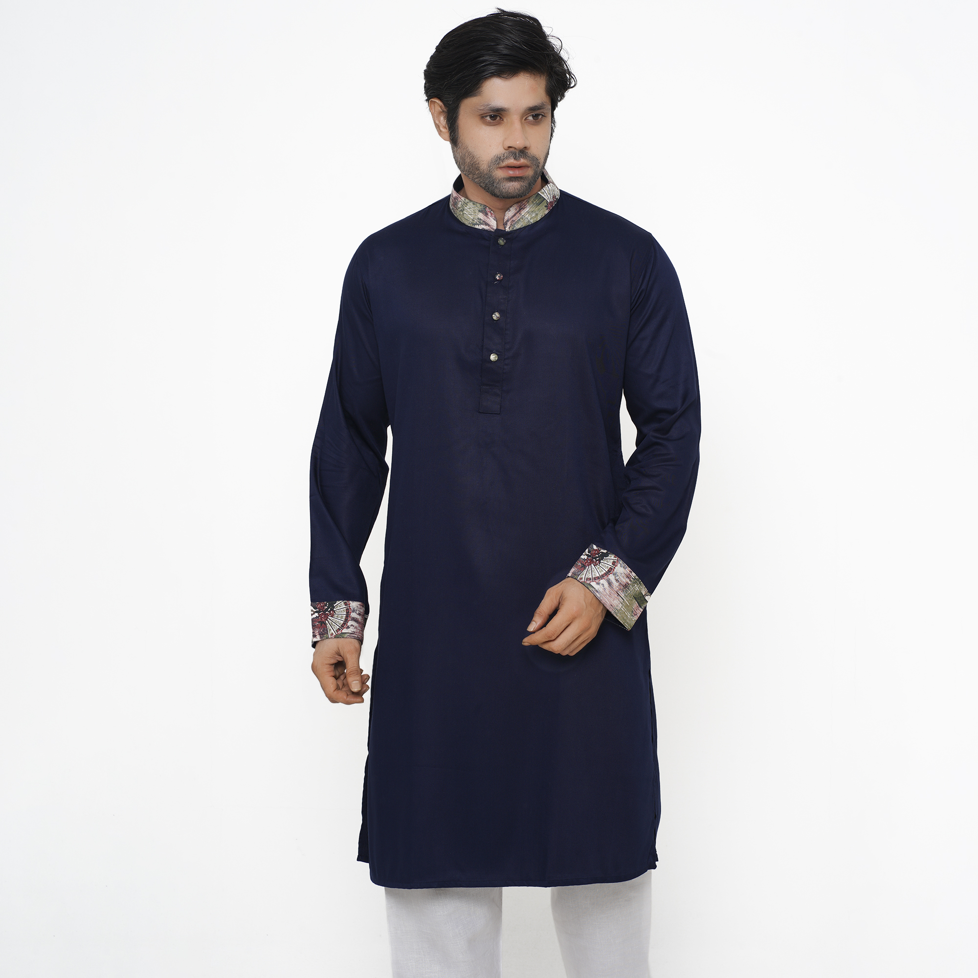 navy blue punjabi