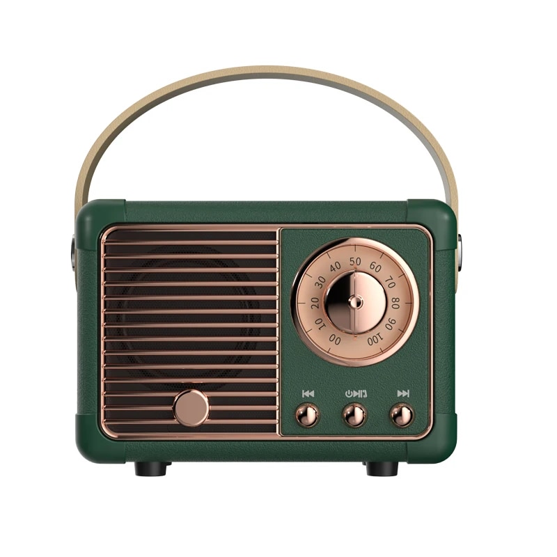 Retro Bluetooth Speaker HM11 Classical Retro Music Player Sound Stereo Portable Decoration Mini Speakers Travel Music Player. 