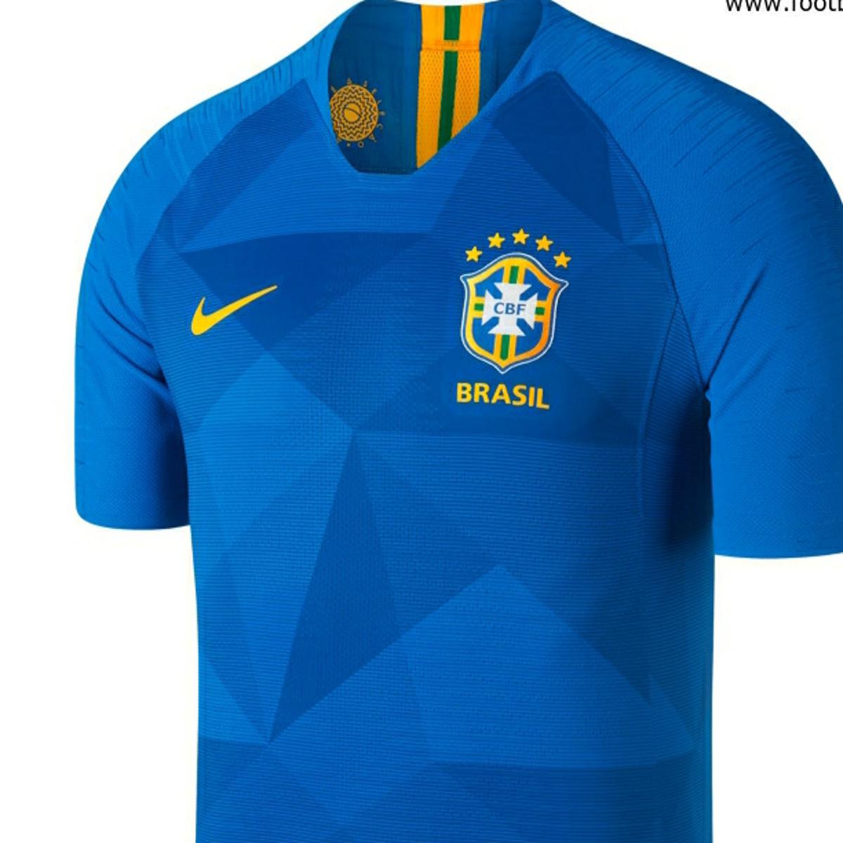 Cup 2018 Brazil Soccer Shirt 2018 World Cup 2018 Match Worn - Main Image